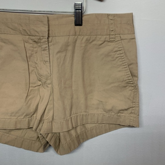 J crew Chino Broken In Style Women's Tan Shorts - Picture 3 of 8